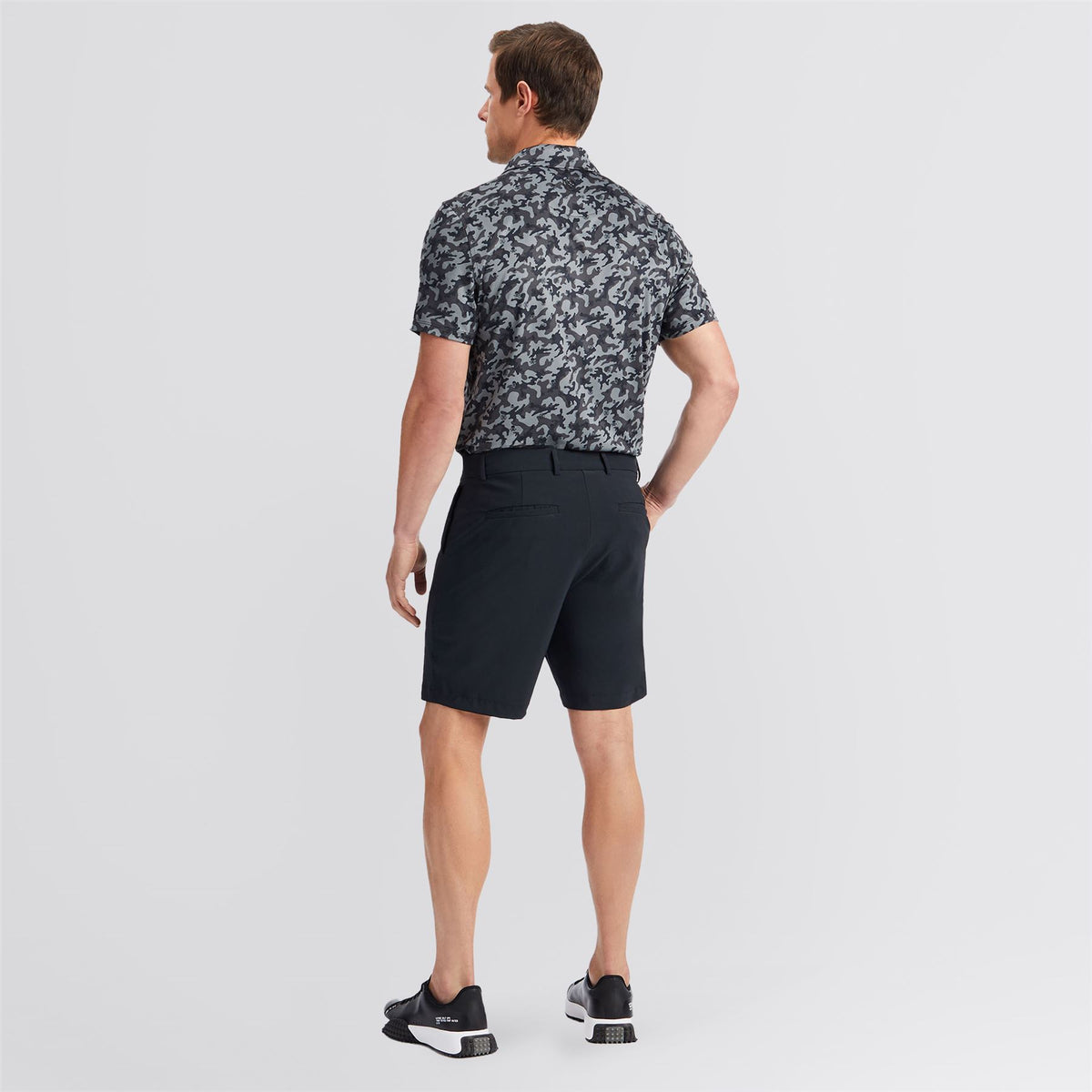 Maverick 8-inch Four-Way Stretch Shorts Onyx