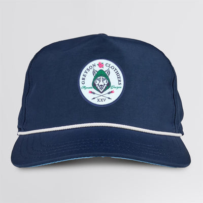Crest Rope Hat Maltese Blue