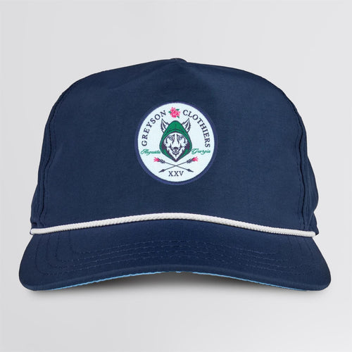 Crest Rope Hat Maltese Blue