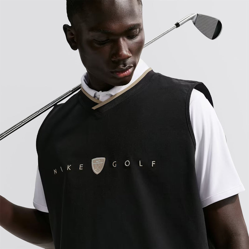 Dri-FIT Fairway Fresh Wind Vest Black/Limestone