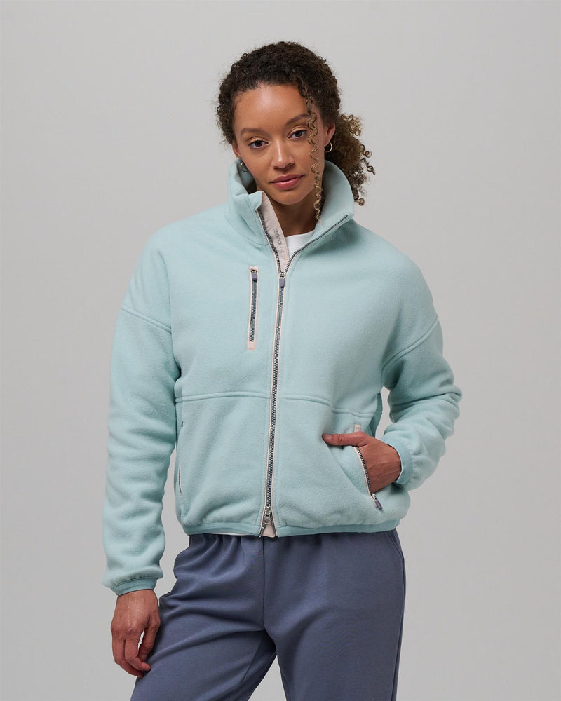 Harlow Full Zip Fleece Jacket Vapor
