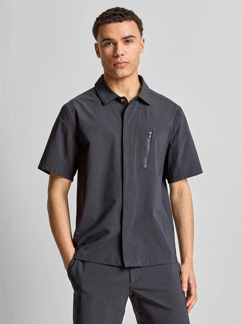 Signature Short Sleeve Shirt Black