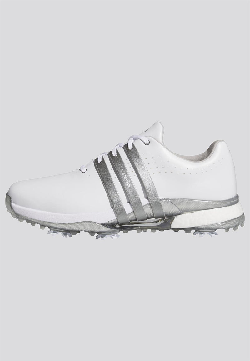 Tour360 24 Spiked Golf Shoes Footwear White/Iron Metallic/Silver Metallic