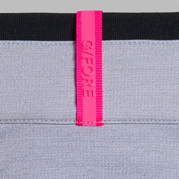 Brushed Back Tech Quarter Zip Mid Layer Light Grey Melange