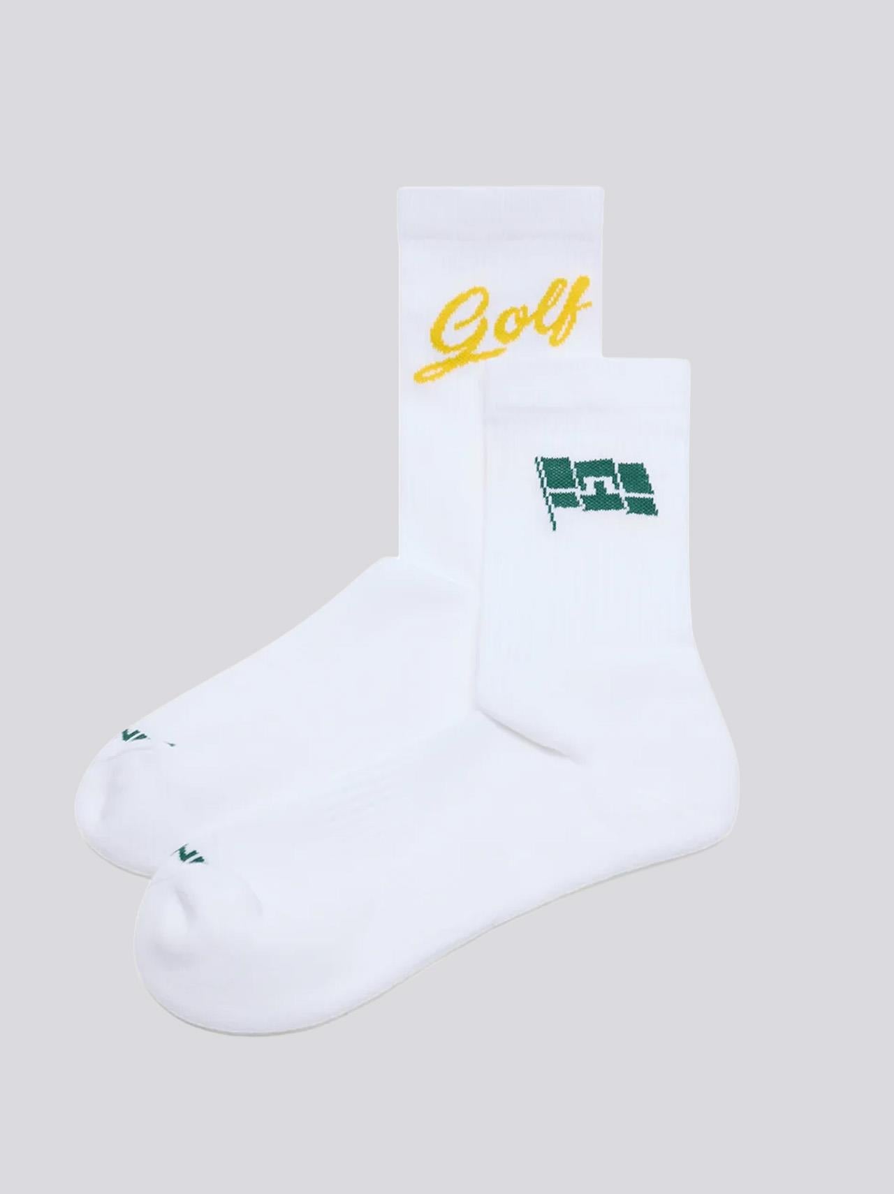Carden Tour Socks White