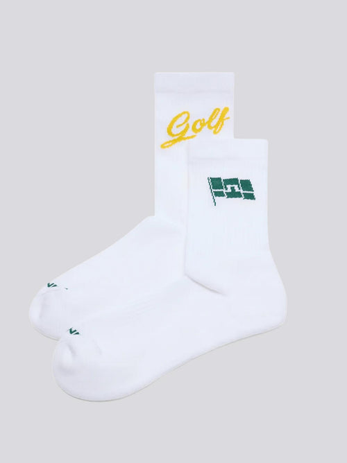 Carden Tour Socks White