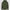 Organic Knitted Cotton Logo Hoodie Green