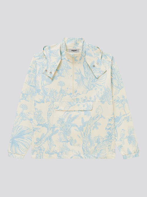 Signature Anorak Blue Botanical