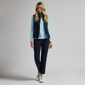 Down Quilted Taffeta Tech Gilet Twilight