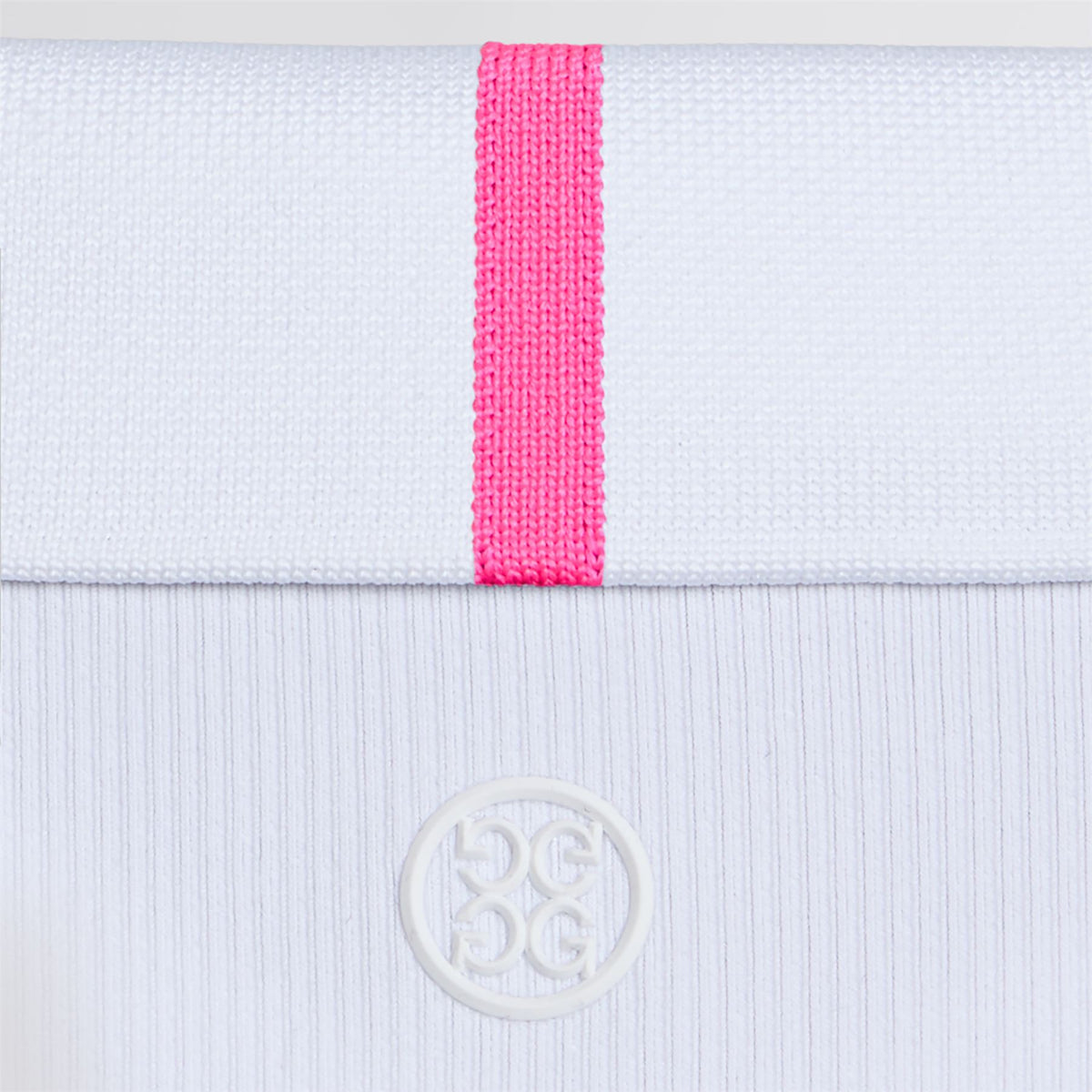 Ribbed Tech Nylon Polo Snow