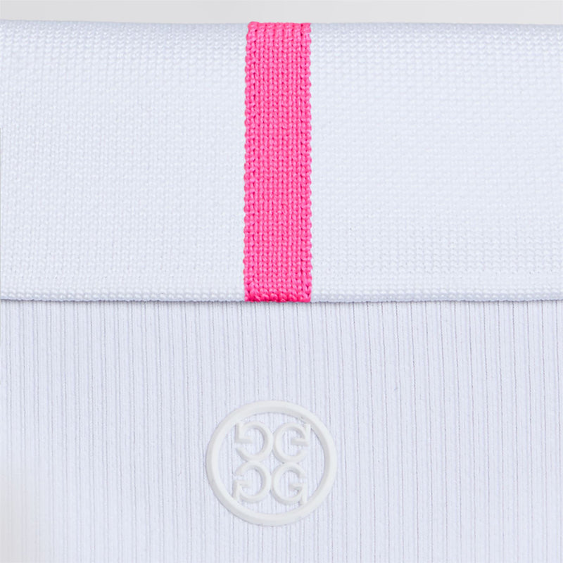 Ribbed Tech Nylon Polo Snow