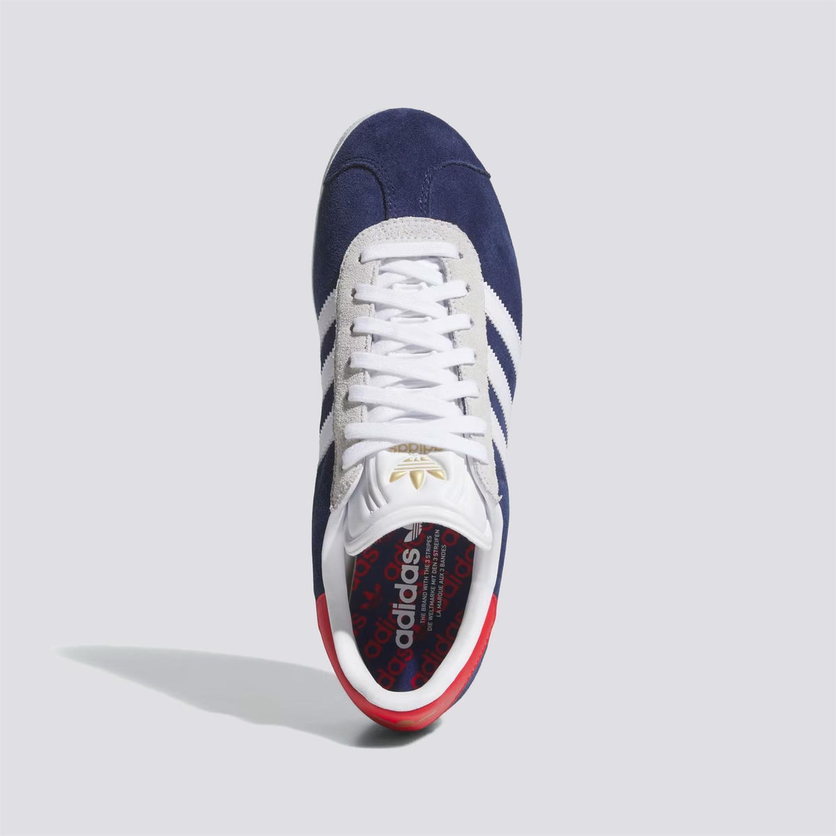 adidas Originals Gazelle Spikeless Golf Shoes Dark Blue/Footwear White/Pure Ruby