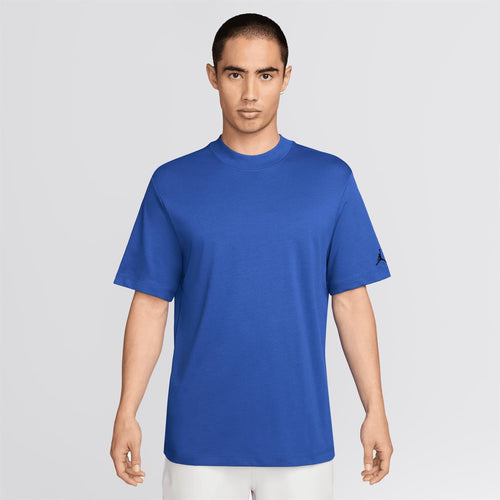 Jordan Dri-FIT Mock-Neck Golf Tee Game Royal/Black