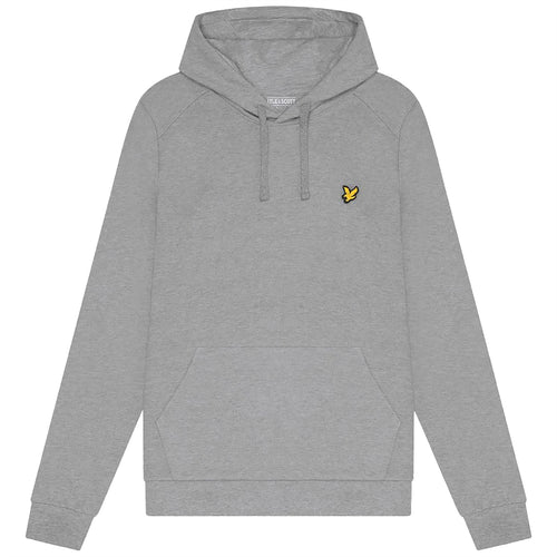 Fly Fleece Hoodie Mid Grey Marl - AW24