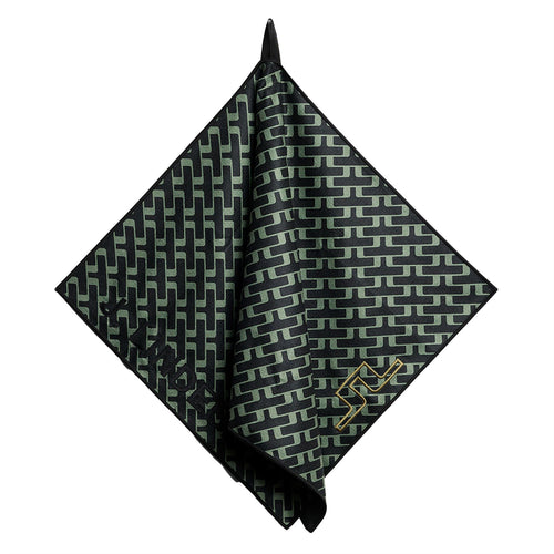 JL Printed Towel Tour Geo Olive - SS25