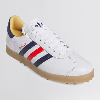 adidas red white blue golf shoes