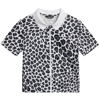 Womens Violette Printed Shirt BW Leopard - W23