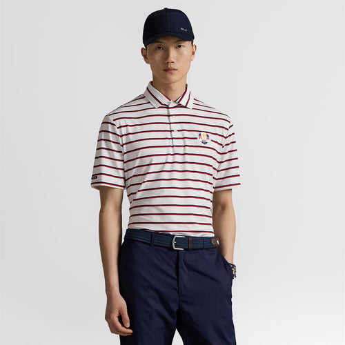 US Ryder Cup Performance Polo Ceramic White/Red