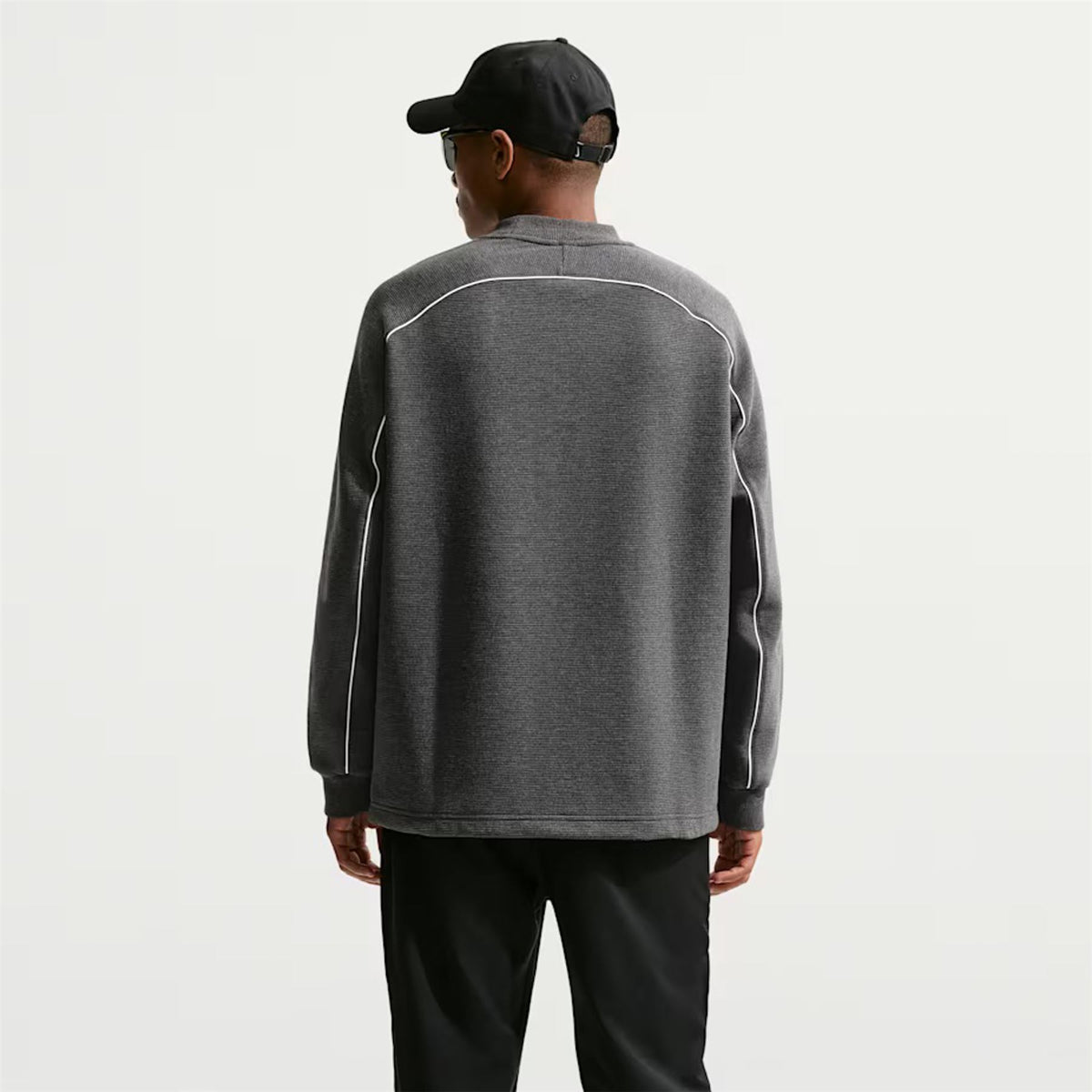 Therma-FIT Par 5 Crew Neck Black/White