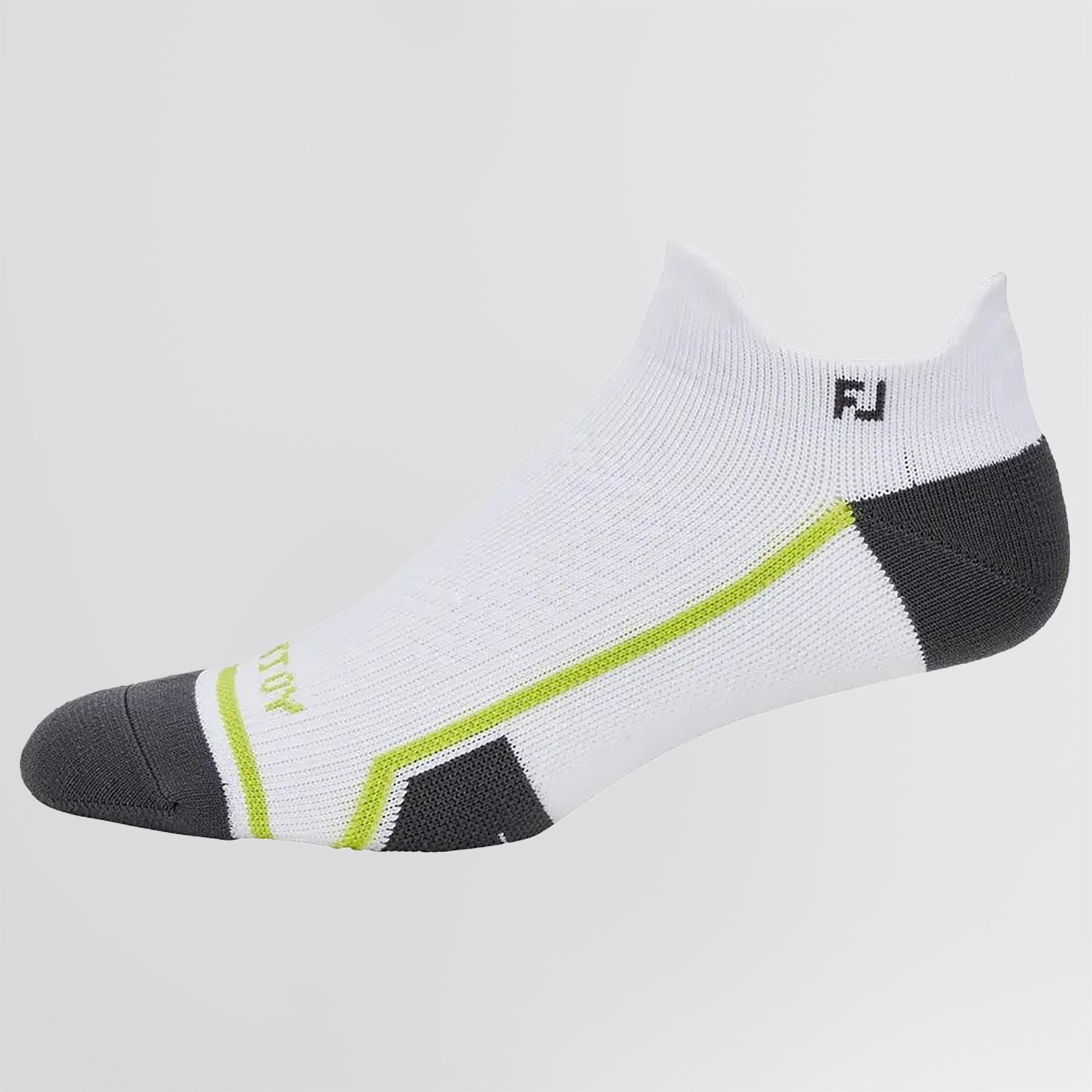 Tech D.R.Y. Roll Tab Socks White