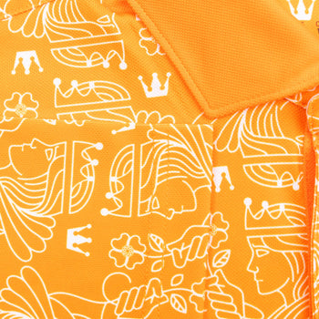 Pique Royal Polo Rickie Orange