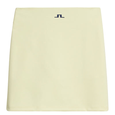 Womens Raphaela Soft Sculpt Jersey Mid Skirt Wax Yellow - SS24