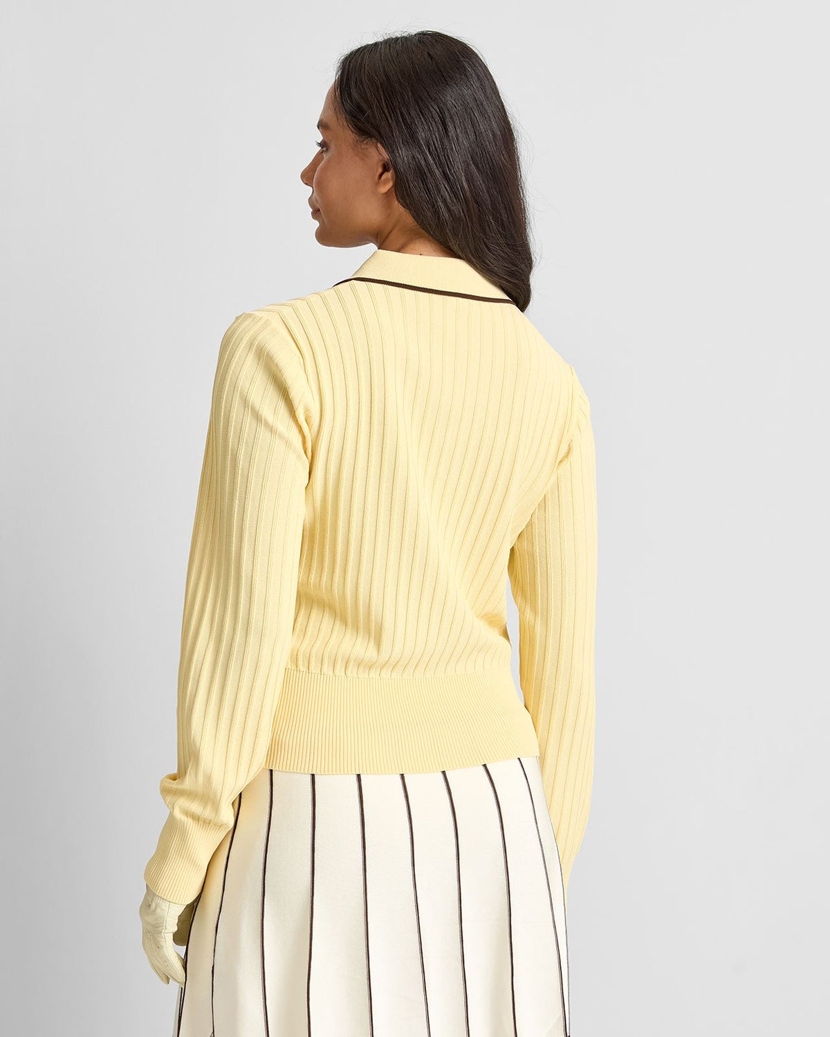 Selma LS Polo Light Yellow