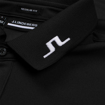 Heath Regular Fit TX Jersey Polo Black