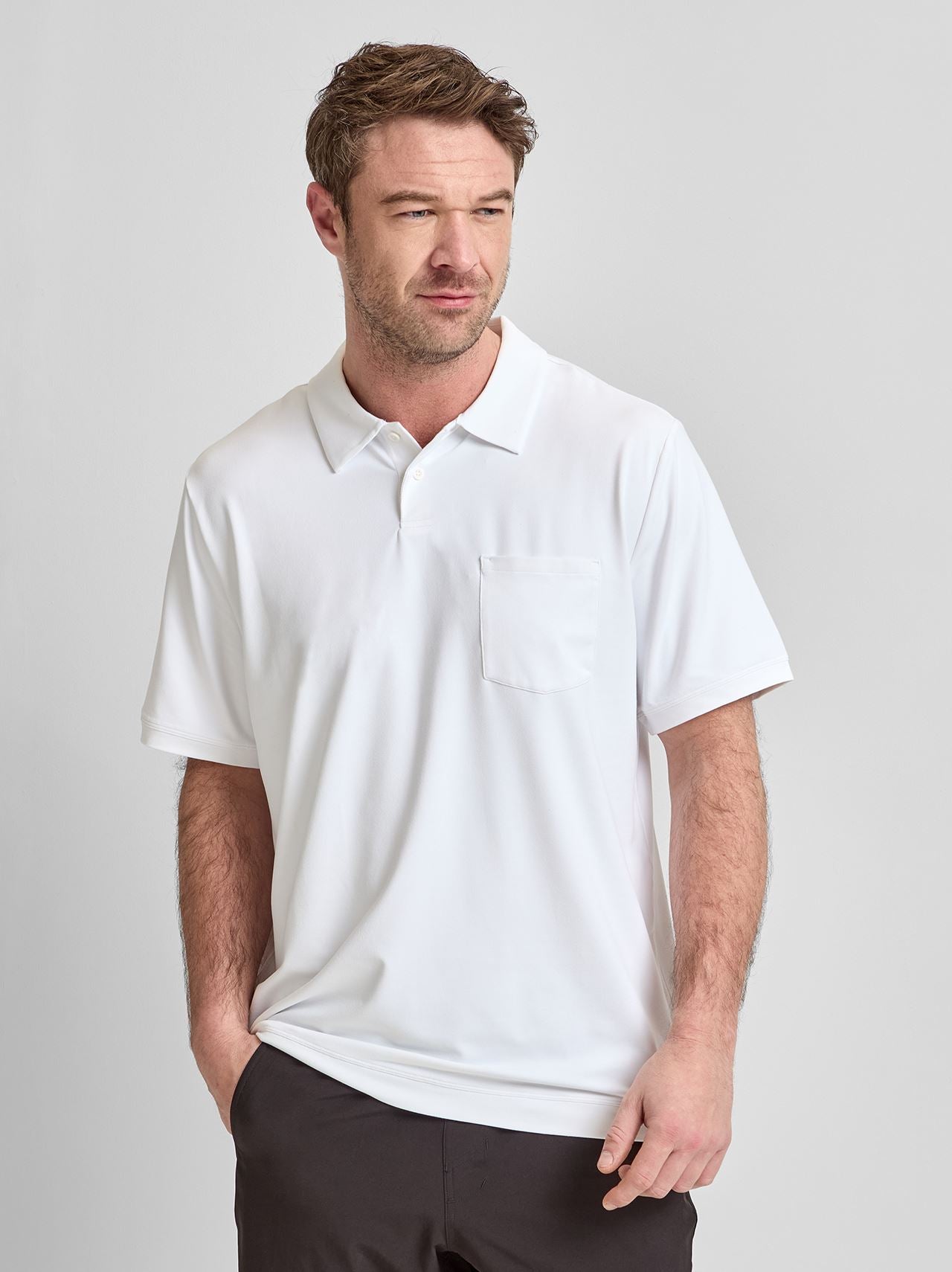 Ponto Performance Polo White
