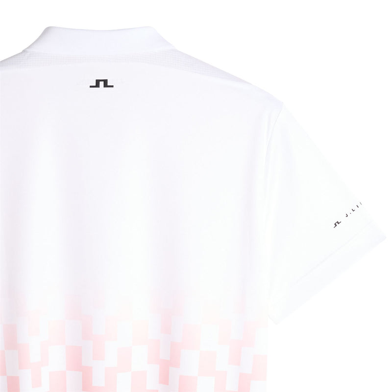 Finn Print Polo Finn Fade White Pink