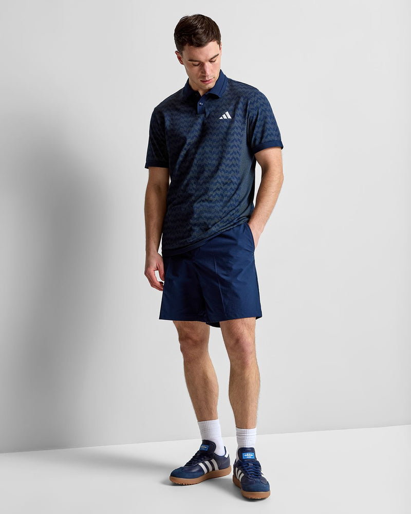 Ultimate365 Seamless Polo Collegiate Navy/White/Wonder Sage