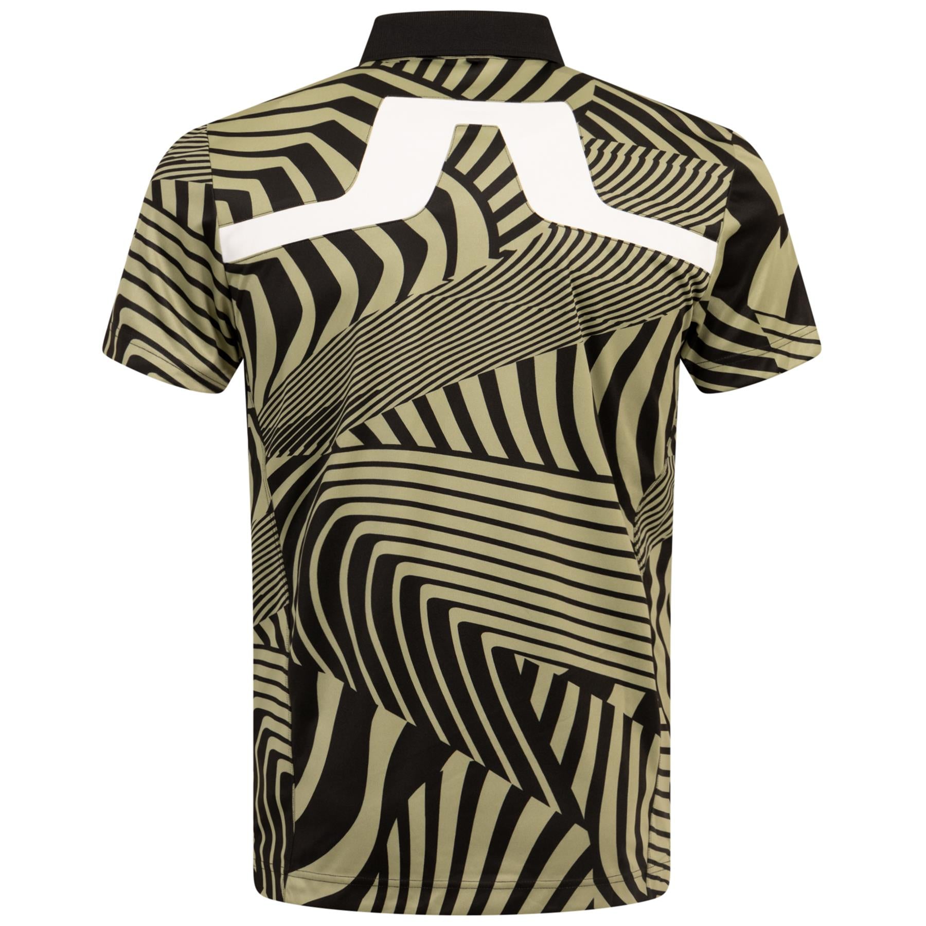 KV Tour Print Regular Fit Polo Dazzle Wave Black