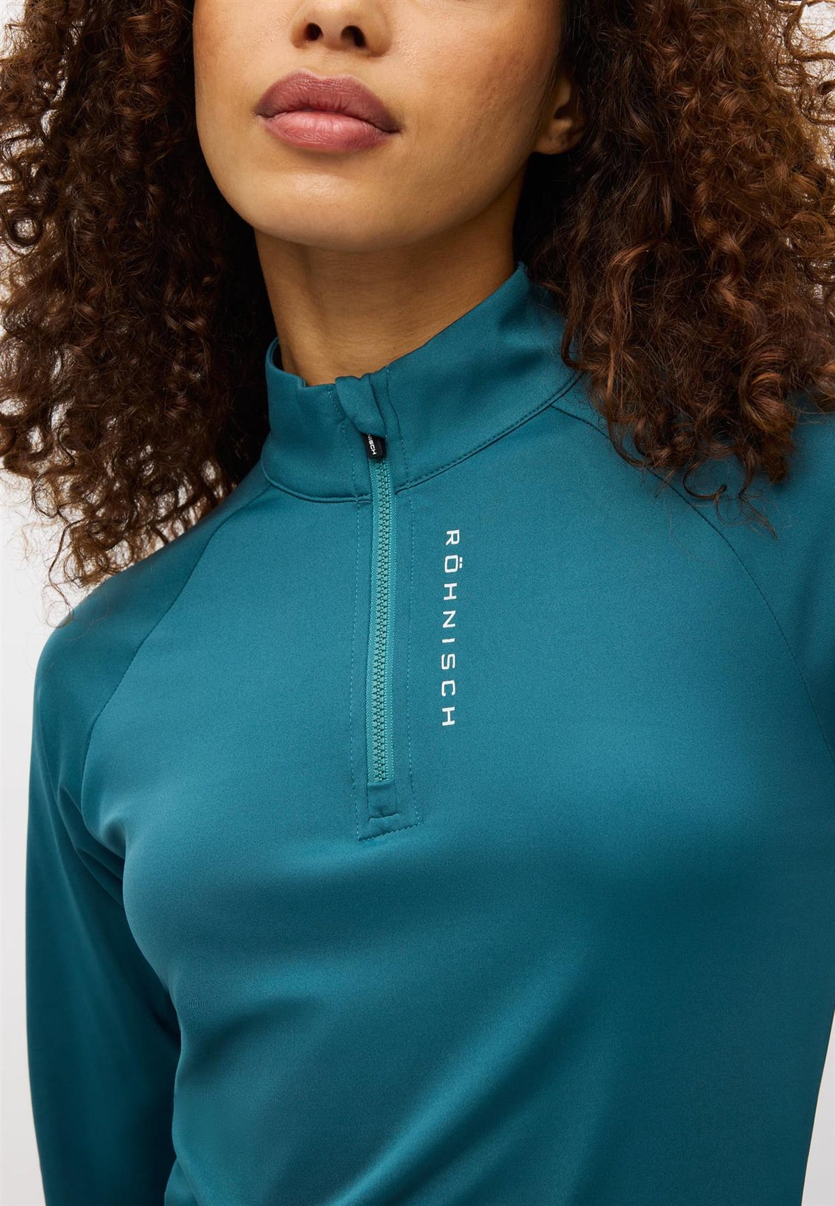Addy Quarter Zip Mid Layer Hydro