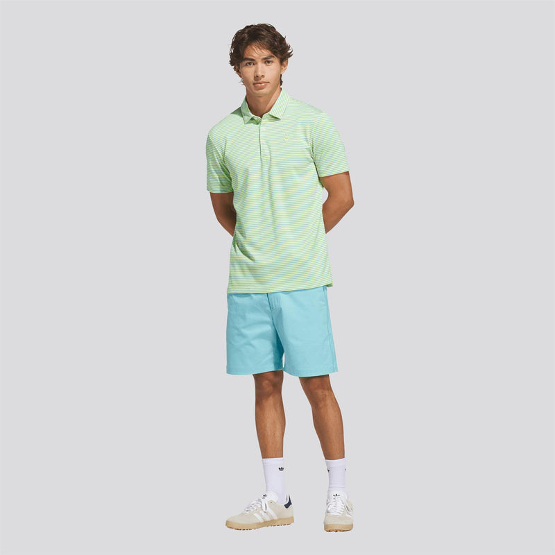 Originals Stripe Pique Polo Pure Lemon/Light Aqua