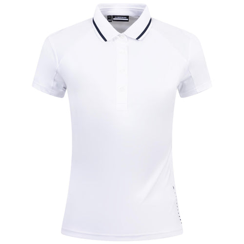 Womens Rebecca Biograde Jersey Polo White - AW24