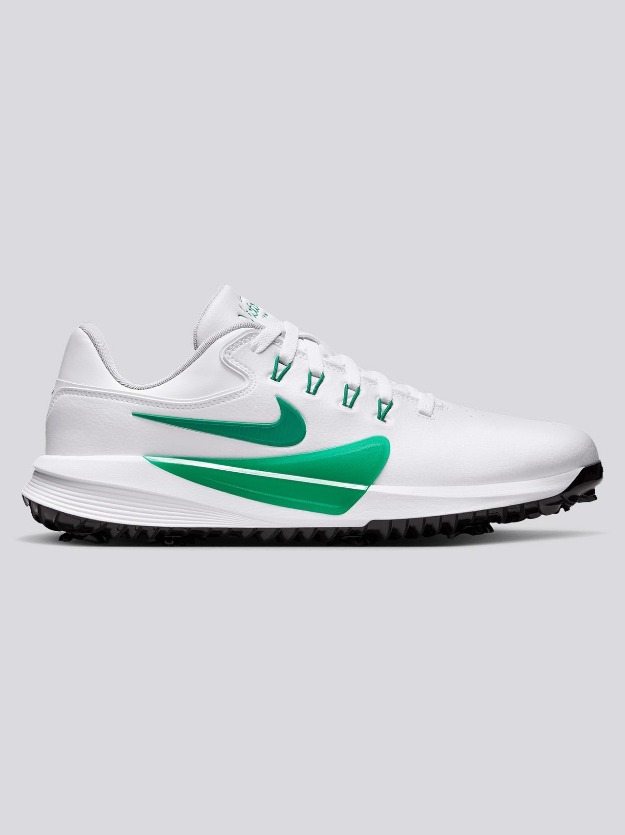 Victory Pro 4 Spiked Golf Shoes White/Black Malachite