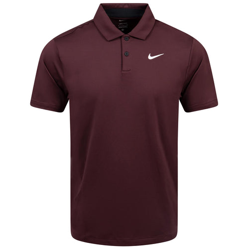 Dri-FIT Tour Solid Polo Burgundy Crush/White - AW24