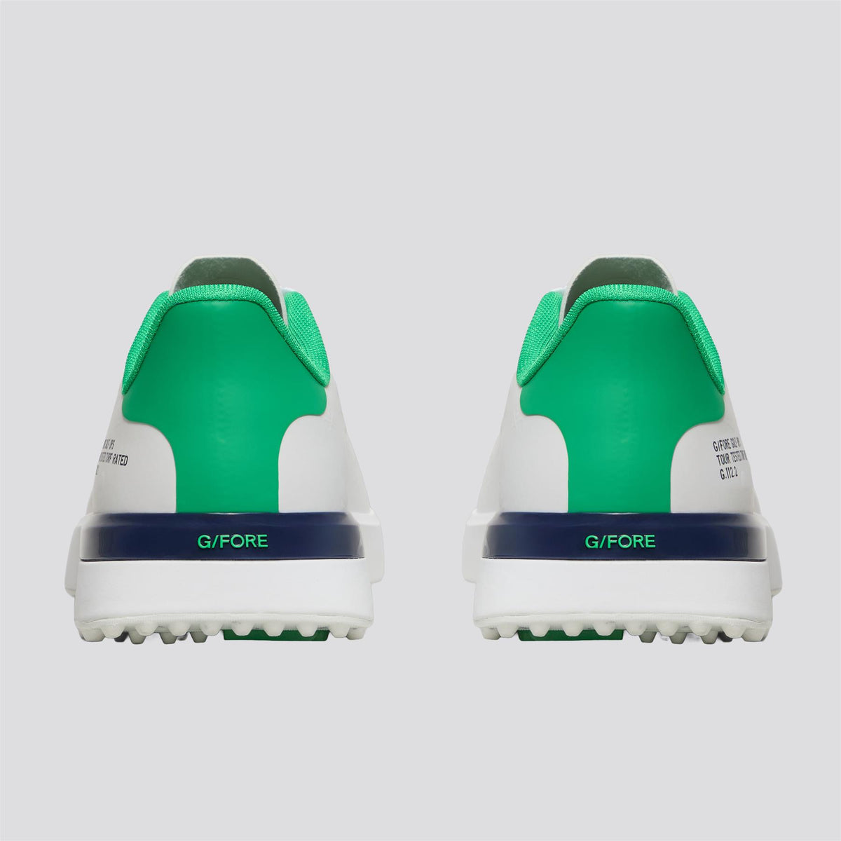 G.112 Embossed Skull & Tees Hybrid Spikeless Golf Shoe Snow/Clover