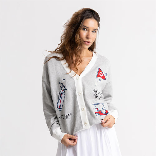 Sophie Cardigan Grey Multi