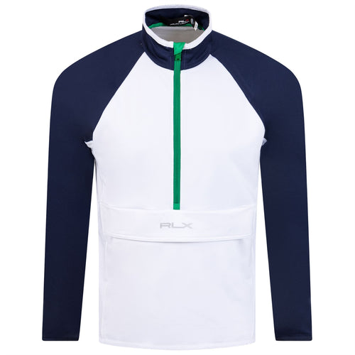 RLX Luxury Performance Jersey Pure White/French Navy - SS23