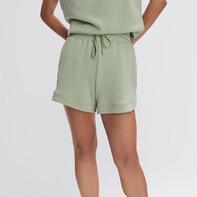 Ollie High-Rise 3.5-Inch Shorts Snow Sage