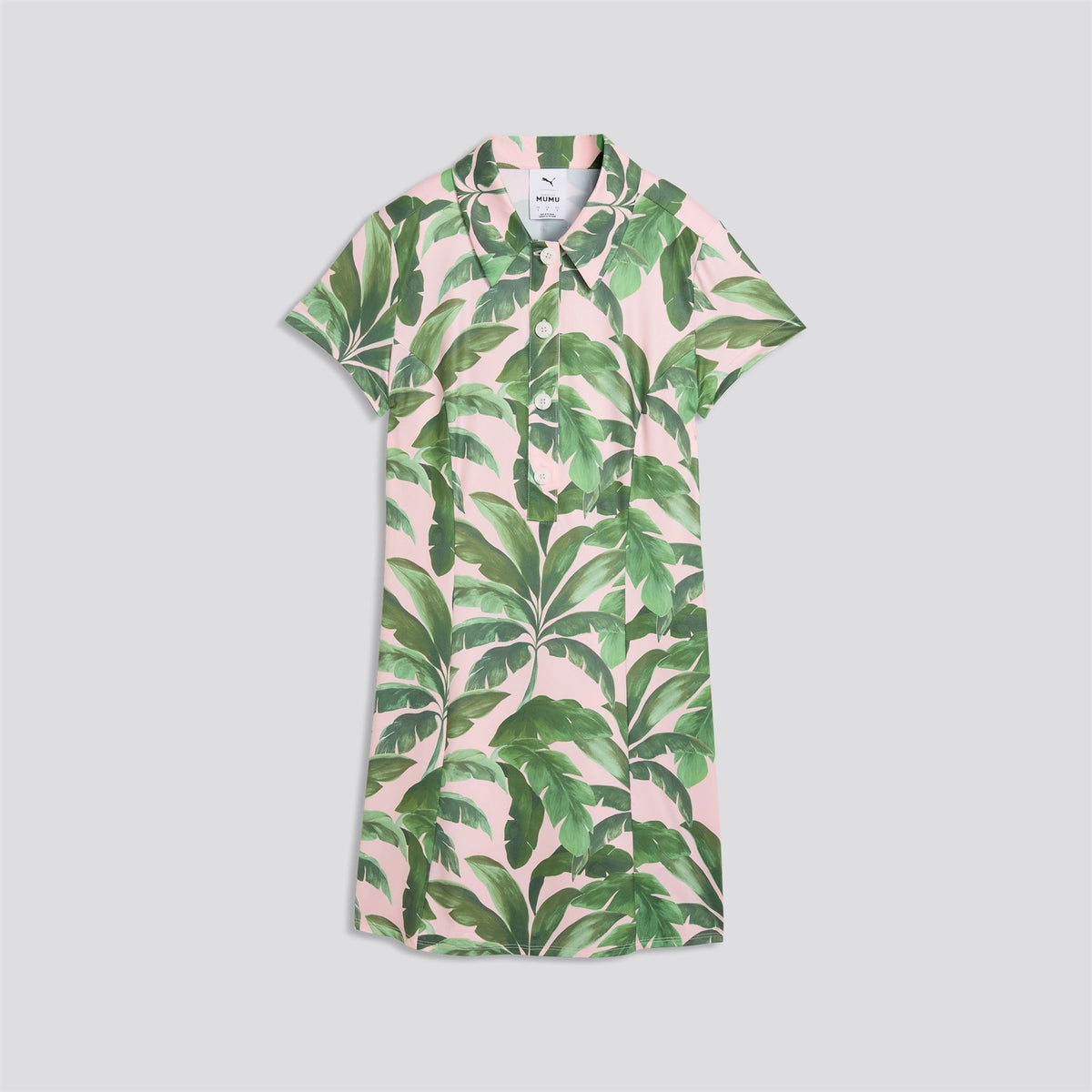 Puma x MUMU Palm Dress Rose Blossom/Opal Green