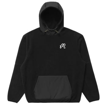 Malbon Golf Pathfinder Microfleece Hoodie Black | TRENDYGOLF UK