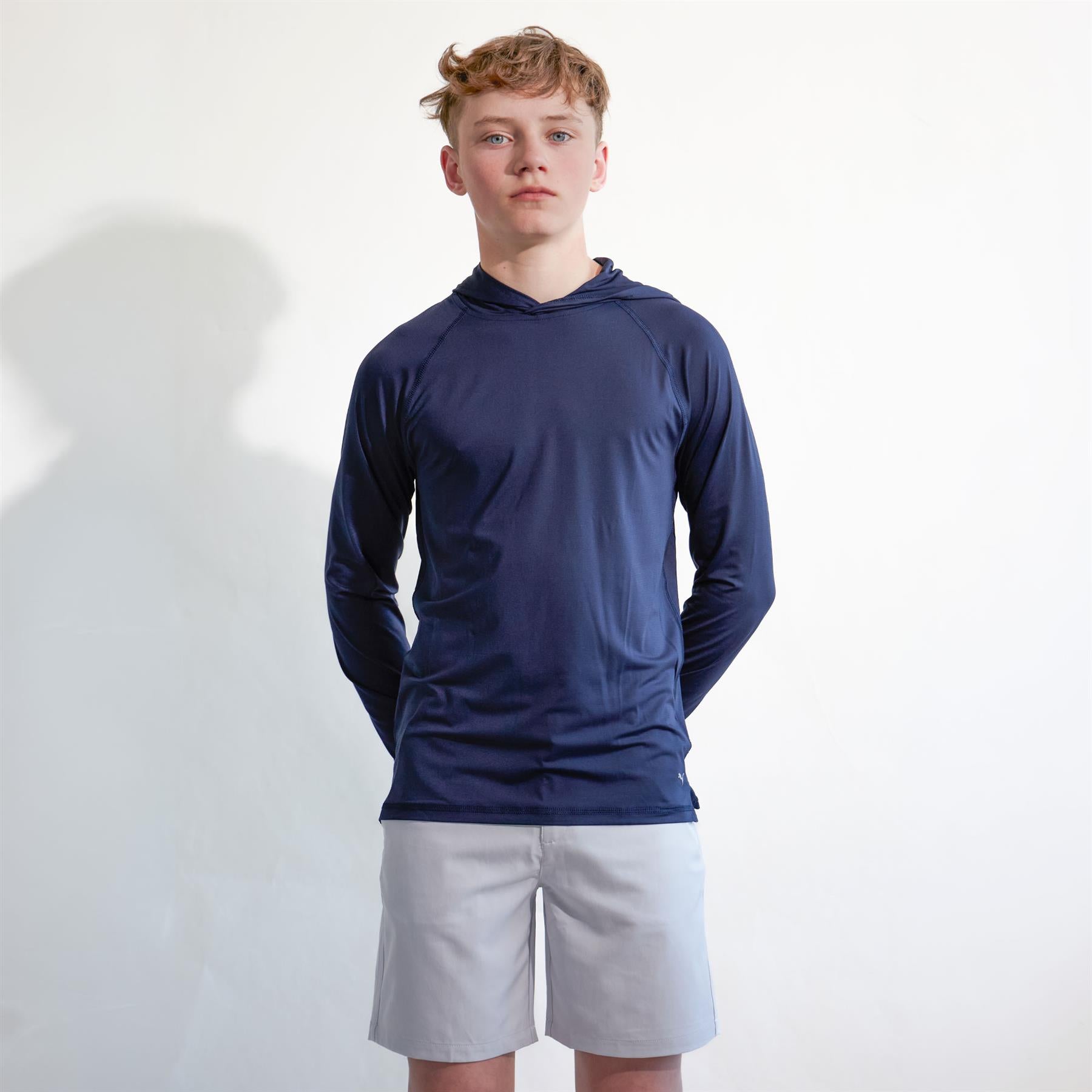 Boys You-V Hoodie Deep Navy