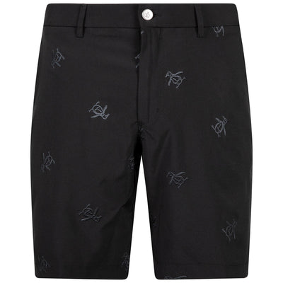 Space Dyed Pete Embroidered Shorts Cavia Black - 2024