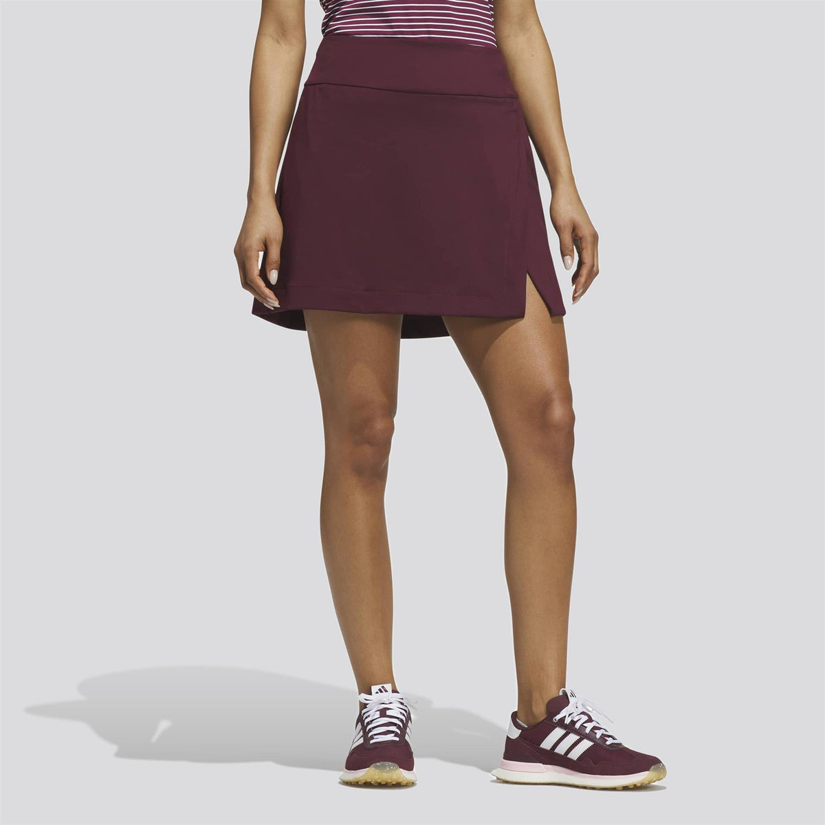 Ultimate365 Faux Wrap Skort Maroon