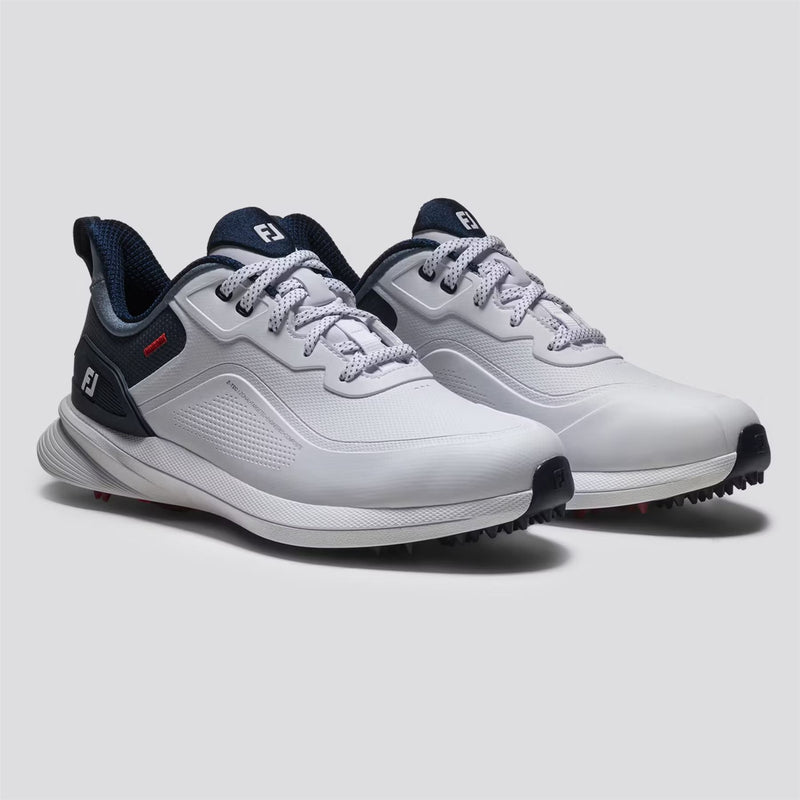 Pro Spikeless Golf Shoes White/Blue/Red