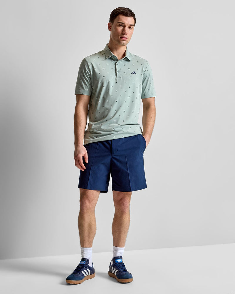 Ultimate365 Essence Print Climacool Polo Wonder Sage
