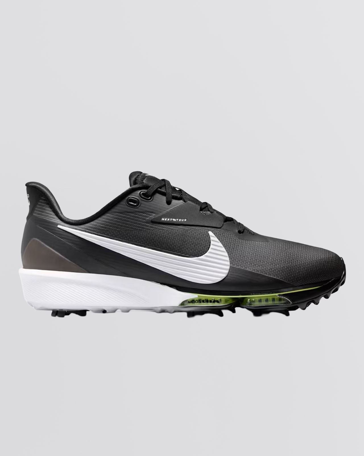 Air Zoom Infinity Next% Tour 3 Spiked Golf Shoes Black/White