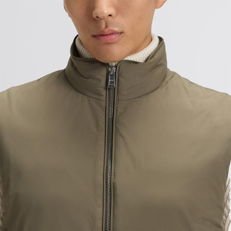 H-Darens Gilet Open Brown
